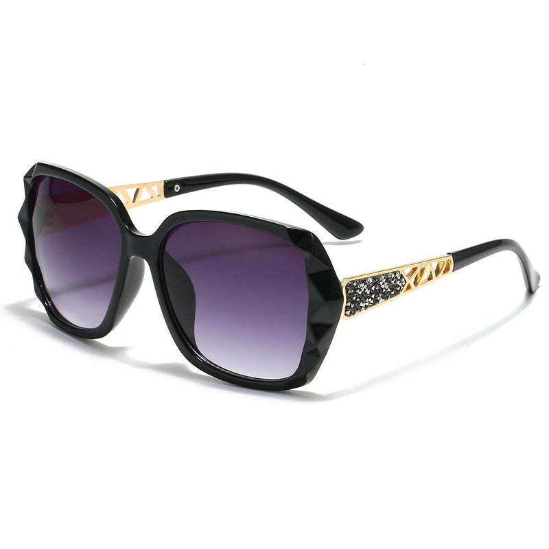 Pink Cat Eye Rhinestone Sunglasses