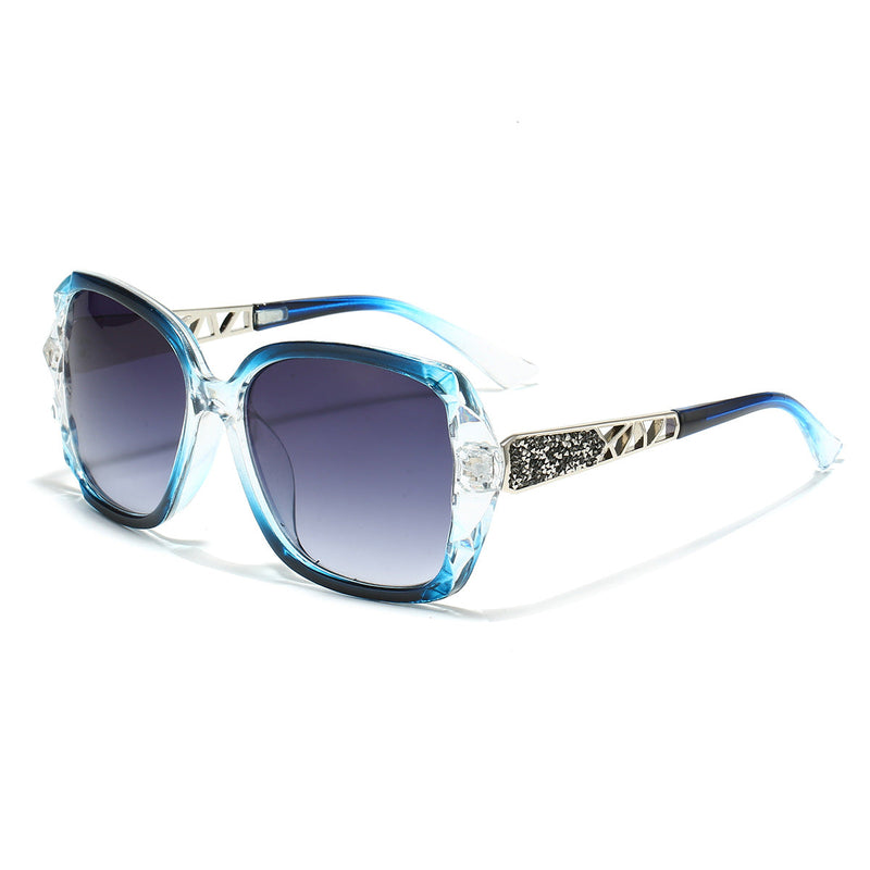 Pink Cat Eye Rhinestone Sunglasses