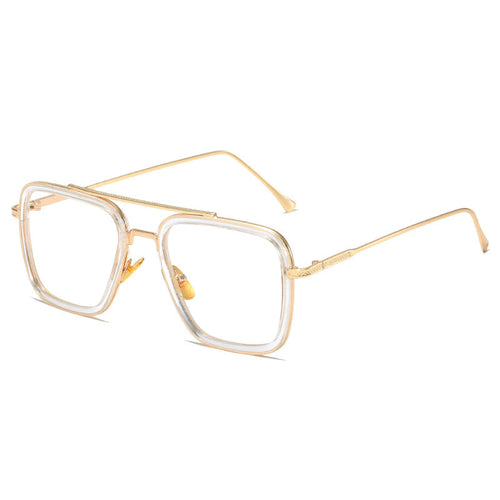 Bandimu Gold Transparent Frame Glasses