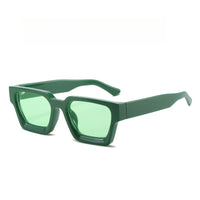 Bandimu Green Square Sunglasses - View 1