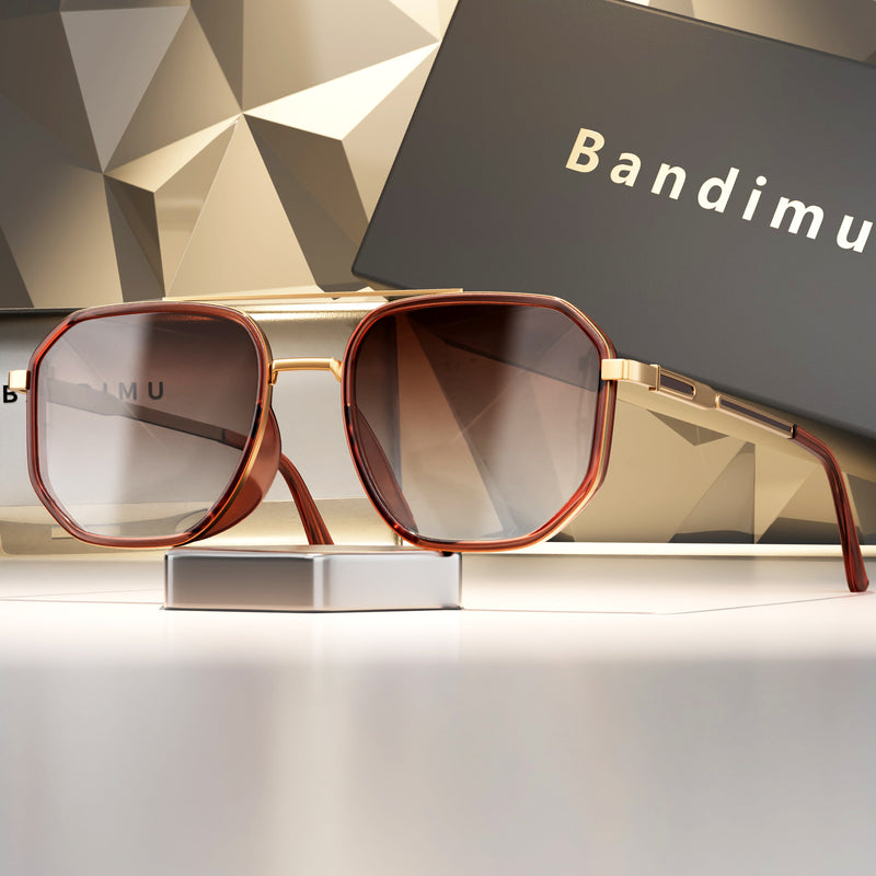 BANDIMU Forge Square UV400 Sunglasses