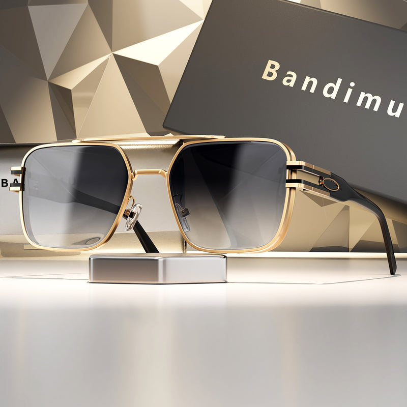 BANDIMU Designer Square UV400 Sunglasses