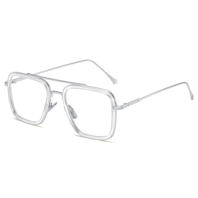Gold Transparent Frame Glasses