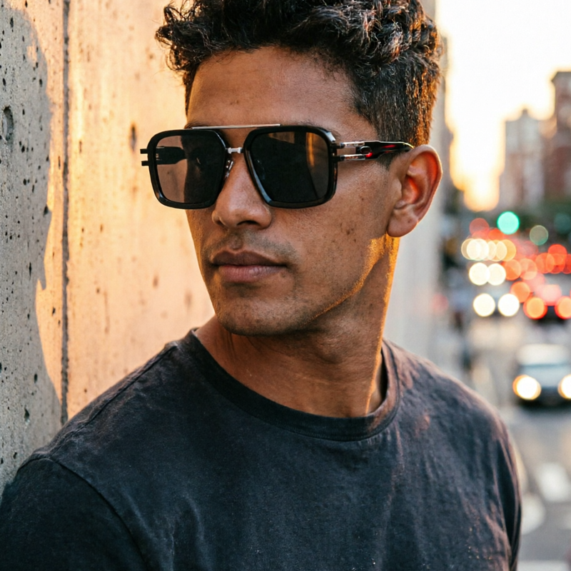 Double Bridge Square Sunglasses Urban