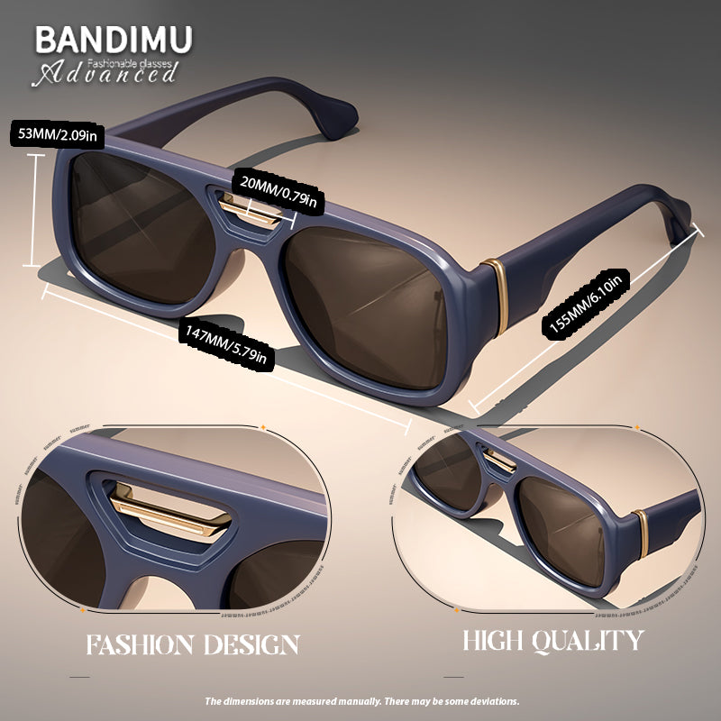 BANDIMU Vintage Round UV400 Sunglasses