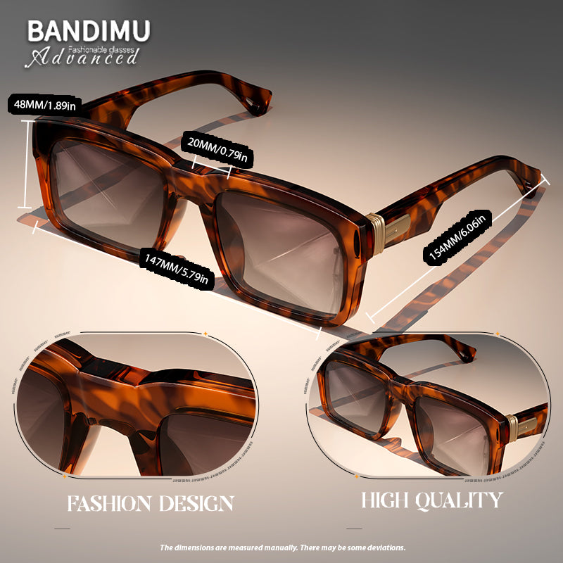 BANDIMU Edge Square UV400 Sunglasses