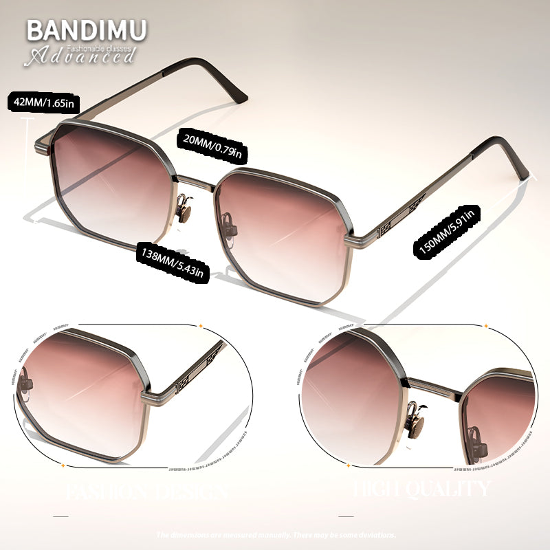 BANDIMU Metro Square UV400 Sunglasses