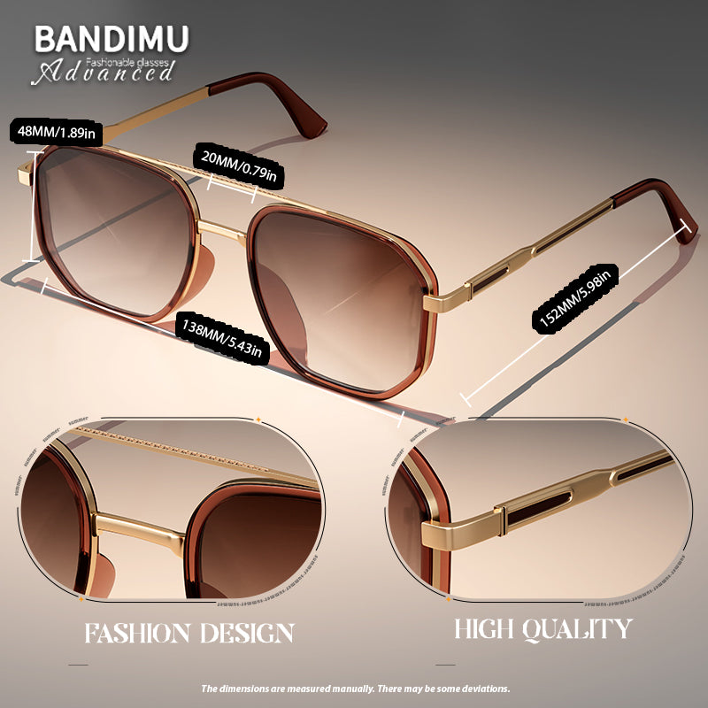 BANDIMU Forge Square UV400 Sunglasses